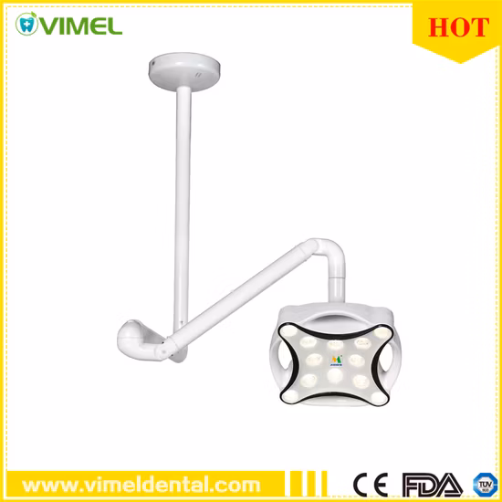 Micare Jd1700 LED 작은 수술 램프 치과 수술 응급 수술 미용실을 위한 그림자 없는 조명 작동 램프