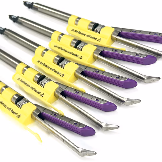 복부 수술을 위한 외과 봉합사 의료 기기 일회용 복강경 선형 스테이플러